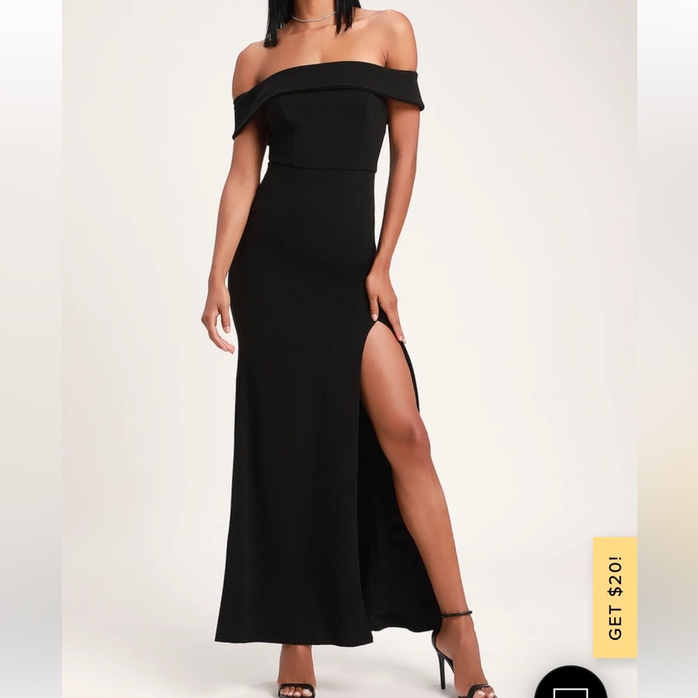Lulu black gown